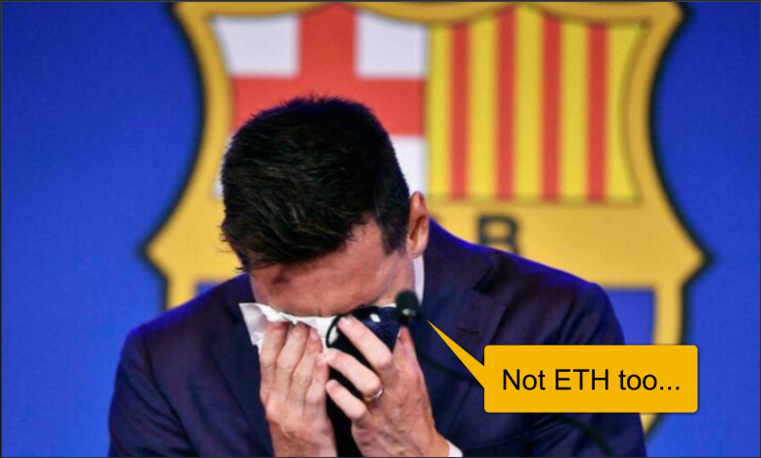 Bursts when finds out ETH balance is also empty