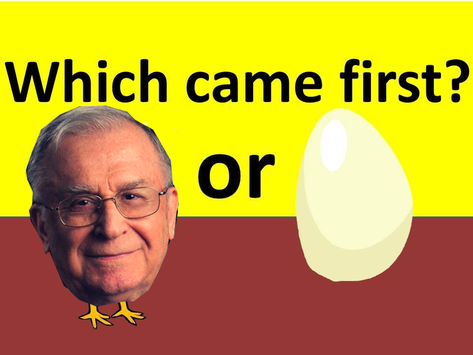 🤔 - Ion Iliescu or the egg?