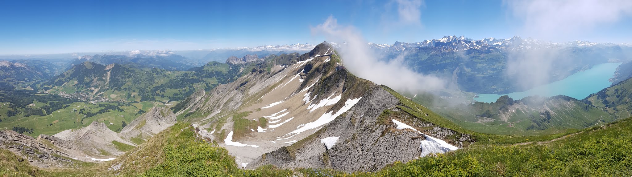 I can understand why the starring - panorama with Rothorn summit in the middle
